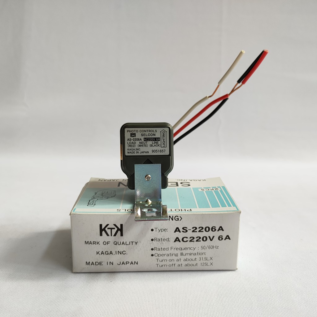 Selcon Photocell Sensor Cahaya 6A