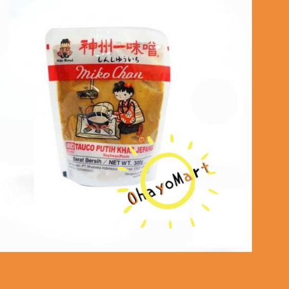 

☎ Shinshuichi Mikochan Shiro Miso Paste/ Pasta Miso/ Tauco Jepang 300g ♠