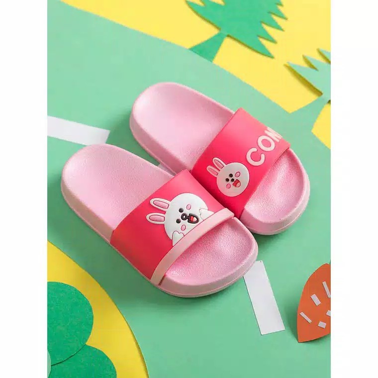 SANDAL BABYCONY Sandal selop karet lucu anak, Sandal anak unicorn lucu