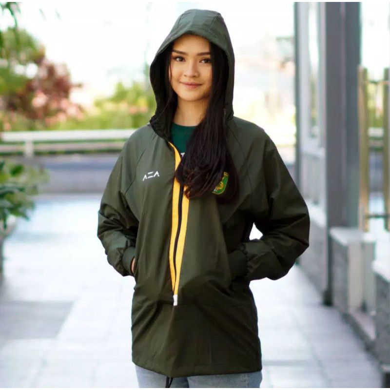 ✔️BISA COD SBY - JAKET PERSEBAYA WINDBREAKER DUAL TONE BY PERSEBAYA STORE//BISA NEGO✓