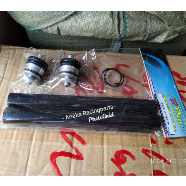 Stelan shock depan ninja r bpro / preload adjuster ninja r