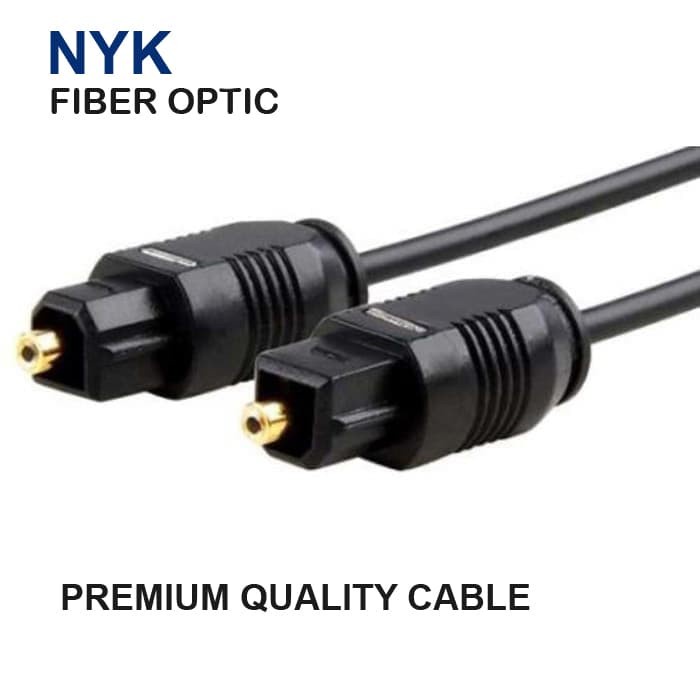 Kabel Fiber Optic Audio Cable Optical Optik NYK 5M