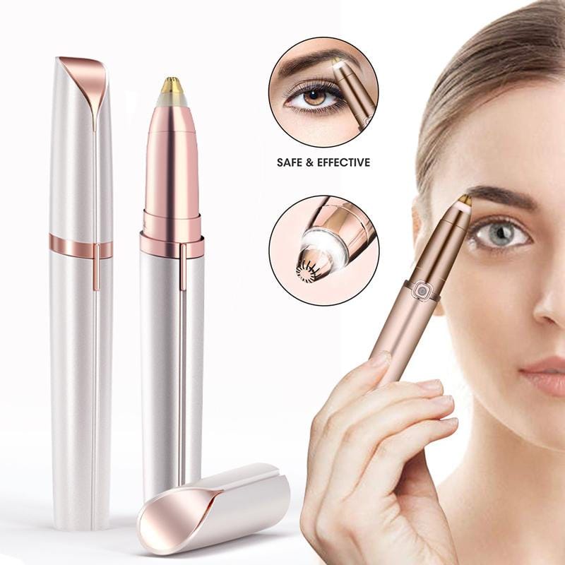 ALAT CUKUR ALIS ELEKTRIK PENCUKUR EYEBROW KOSMETIK PISAU PEN BOLPEN