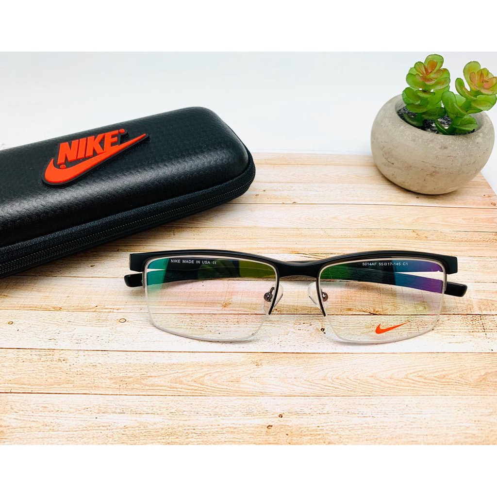 FRAME KACAMATA NIKE MOREL 5014AF USA GAGANG HITAM