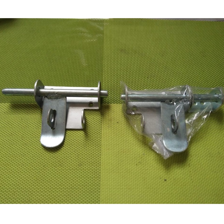 Grendel kecil pagar besi gembok, slot samping pintu, gebyog,