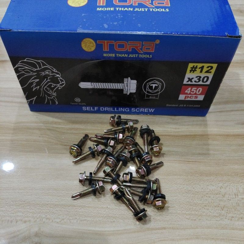 baut rooping 12x30 Tora (100pcs) / baut rooping tora 12x30 (100pcs)