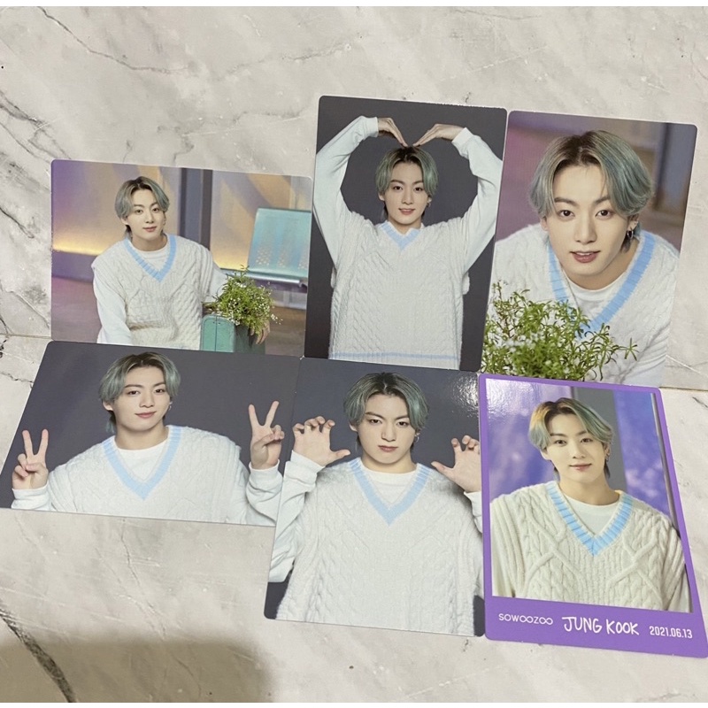 SPC Special card BTS sowoozoo swz mini photocard mpc photo card pc official 8/8 jungkook JK maung