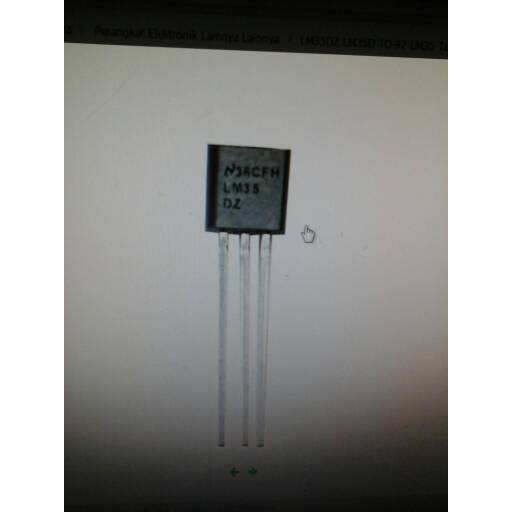 lm35 lm 35 lm35dz sensor suhu