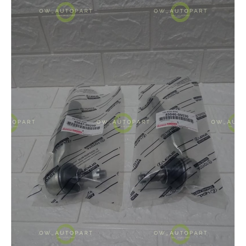 Tie rod pendek yaris new vios tie rod end yaris new vios tierod 1set