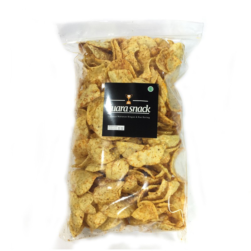 

Juara Snack - Keripik Opak Kecimpring 200gr