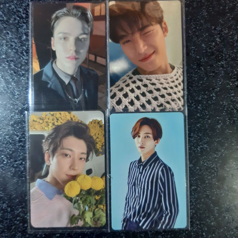 photocard/pc mingyu attaca carver,vernon attaca carver, tc jeonghan