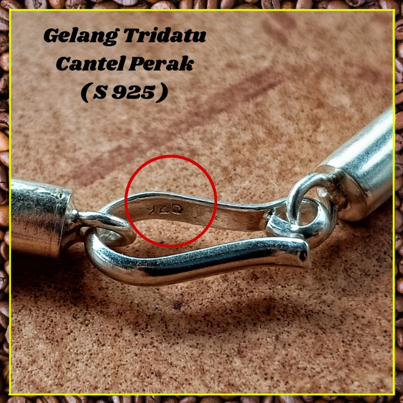 Gelang Tridatu Cantelan Perak / Gelang Tridatu Premium / Gelang Sangadatu Perak / Craft Dewata Gelang Pria / Gelang Pria Murah / Gelang Cowok / Gelang Tridatu Pasupati Bali / Gelang Bali Premium / Kado Gelang Cowok