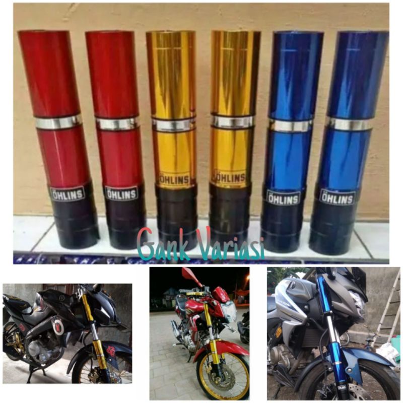 Cover shock vixion new nva, nvl, vixion old dan vixion r, pengaman shock depan vixion