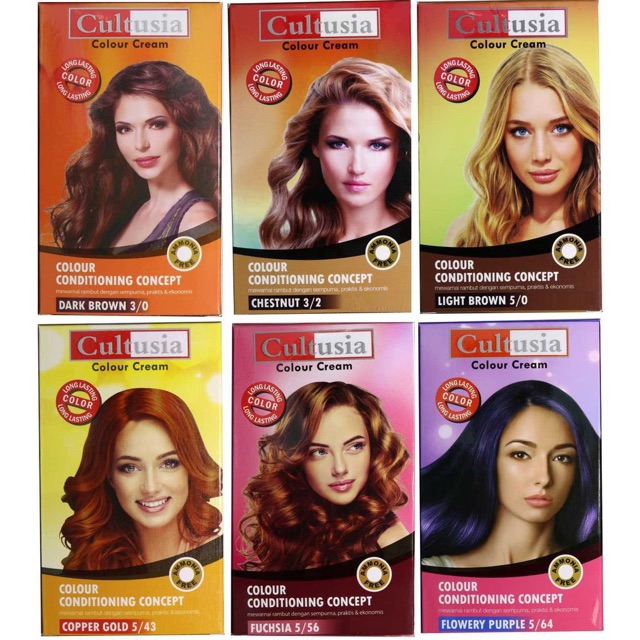 Cultusia Hair Color Semir Rambut Permanen