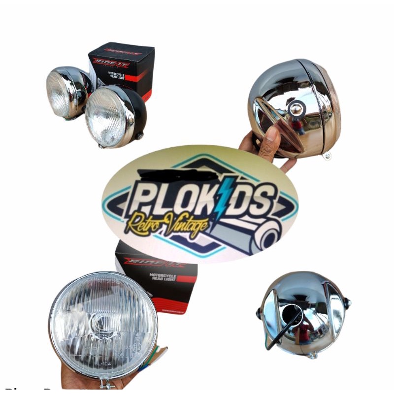 Lampu depan cb 125 Lampu cb gl mp tiger merk ride it