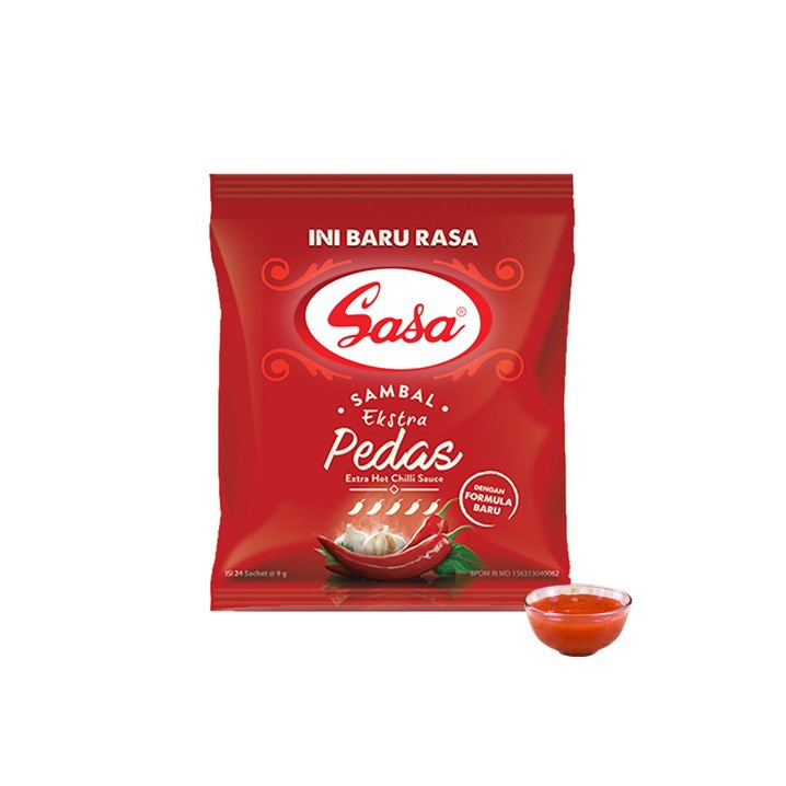 

Sasa sambal extra hot isi 24 pcs