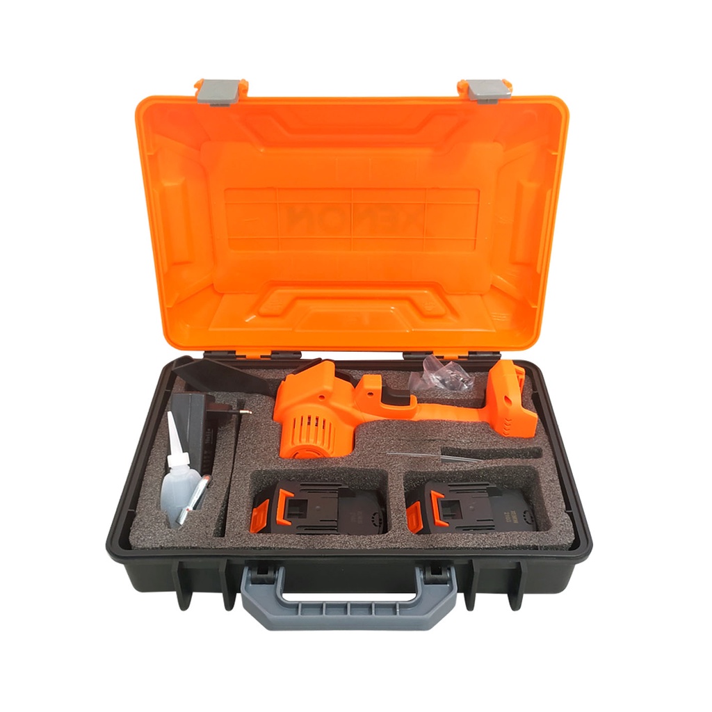 CORDLESS MINI CHAINSAW 4 INCH XENON CDMCS 1845 CHAIN SAW 4'' 18VOLT gergaji baterai