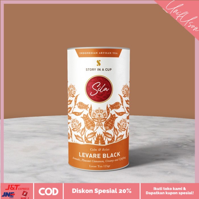 

⭐COD⭐ ARTISAN TEA | Levare | Can. Loose 125gr | Teh Premium | Black Tea - Loose Leaf