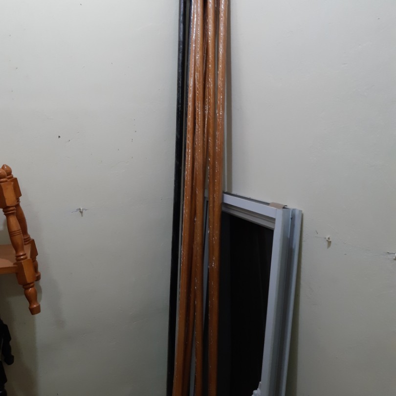 

ABmart Tiang pataka warna coklat
