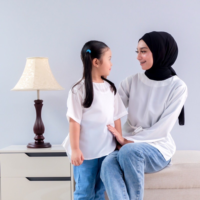 atasan blus anak perempuan dan ibu / JIHAN TOP