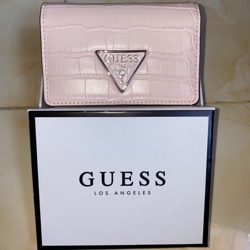 DOMPET LIPAT KECIL GUESS | dompet guess baby pink | dompet guess maddy | dompet lipat guess