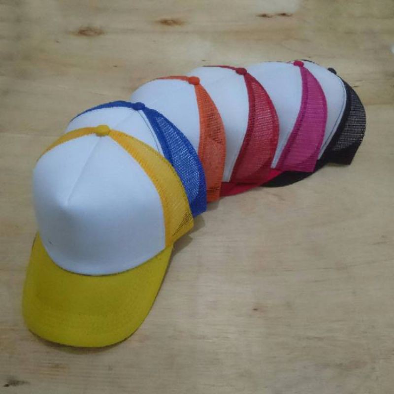 topi jaring polos / trucker polos / topi jaring hitam polos / topi distro / topi baseball / jaring