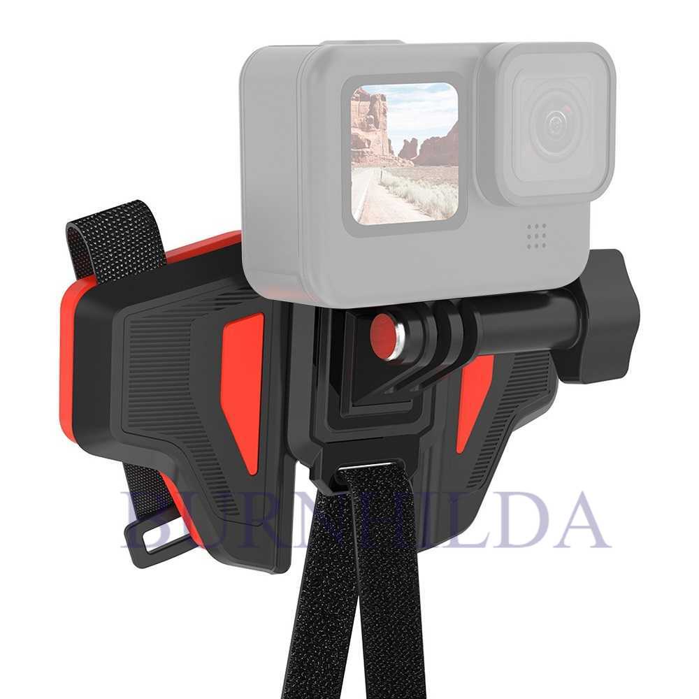 Motorcycle Helmet Chin Mount for Action Cam accesoris mobil burnhilda