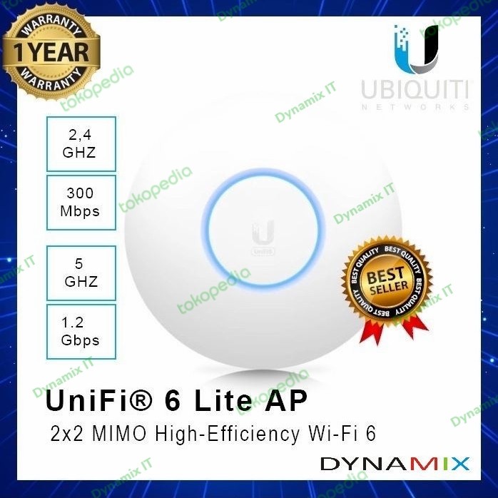 Ubiquiti UniFi 6 Lite Access Point U6-Lite-US U6 LITE GARANSI RESMI