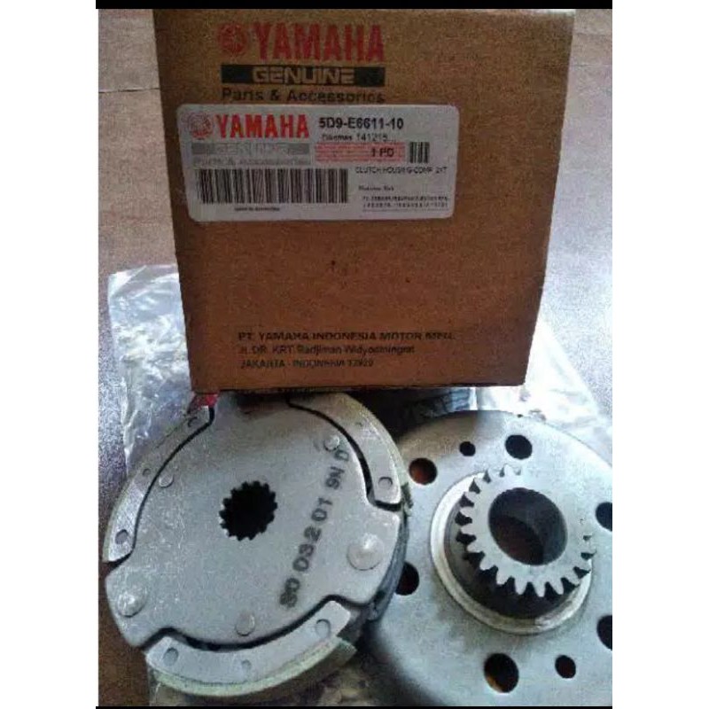 Mangkok ganda Vega ZR plus kampas ganda assy satu set Vega ZR