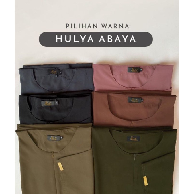[Ready] HULYA ABAYA By Alareta.id
