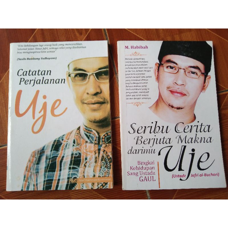 Buku Biografi Uje (Ustaz Jefri Al-buchori)