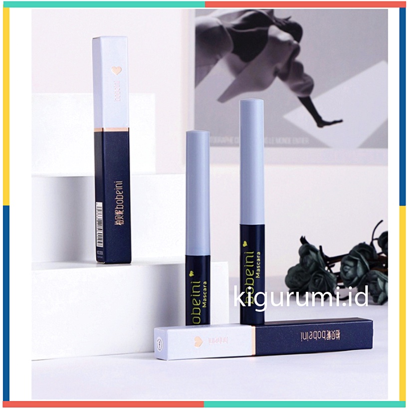 Long Lasting Maskara Waterproof Mascara Tahan lama Impor Curling Eyelash Bobeini LA141