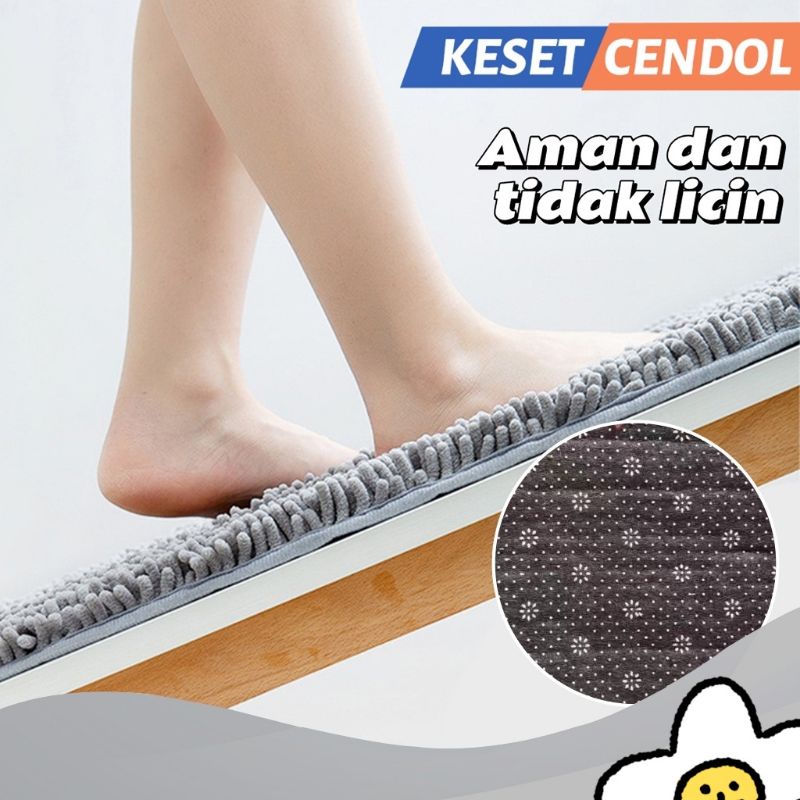 KESET CENDOL/ KESET MICROFIBER ANTI SLIP/ KESET CENDOL