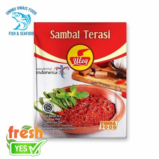 

Sambal Terasi Uleg 20 Gram - Isi 10 Pcs