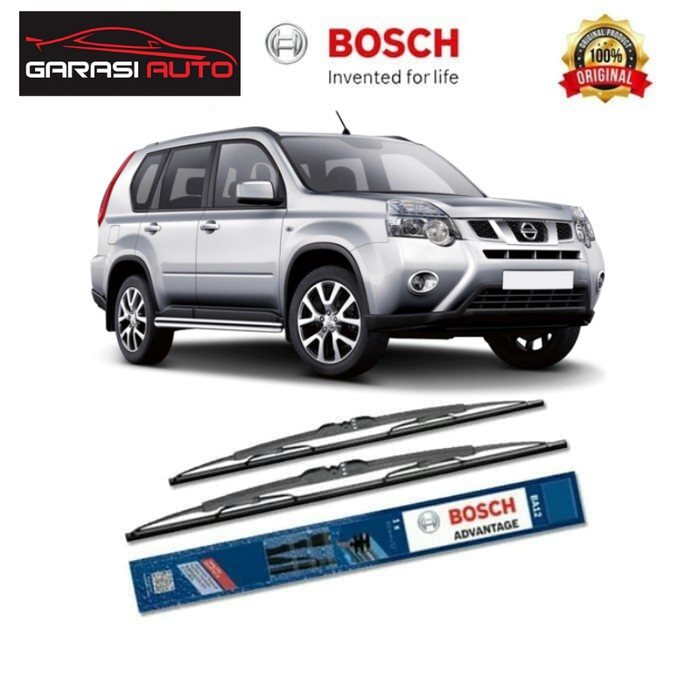 Wiper Karet Kaca Depan Nissan XTrail T30 T31 Bosch Advantage 2pcs