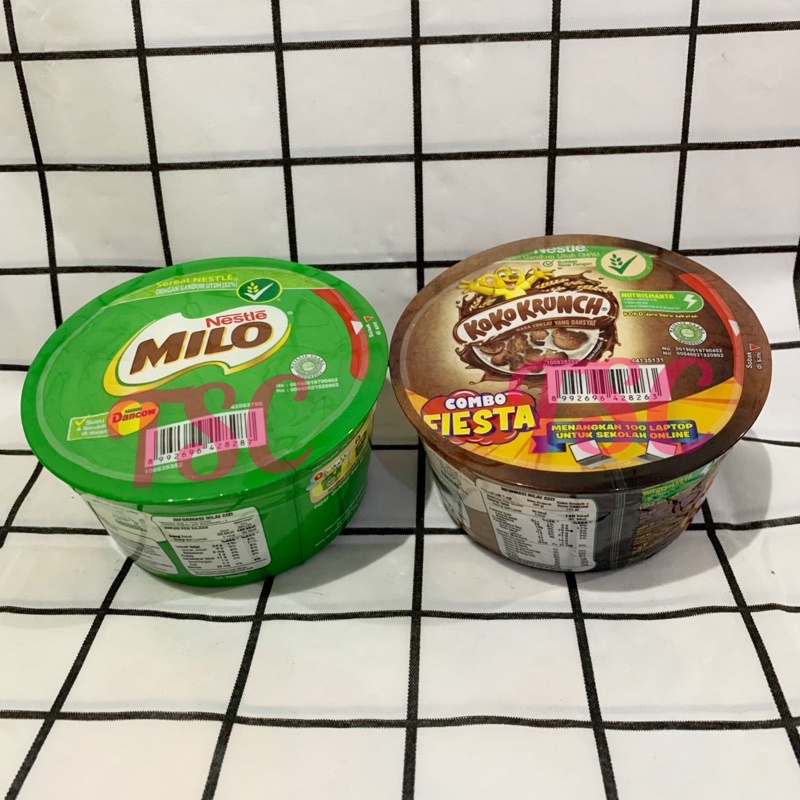 

Nestle Koko Krunch Cup / Milo Cereal Combo Fiesta Cup / Sereal / Dancow / Choco Crunchy