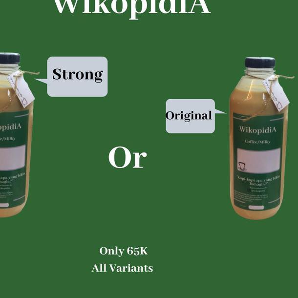 

WikopidiA 1 Liter lebih strong kopinya