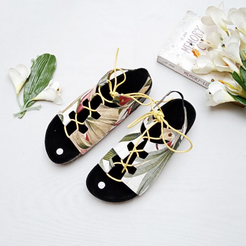 SANDAL BIRKEN WANITA RISE TALI