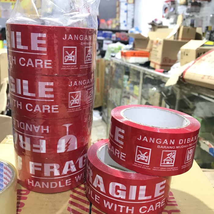 

Promo CORTAPE Lakban Fragile 90 Yard Diskon