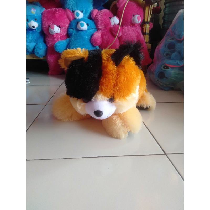 BONEKA KUCING LUCU-BONEKA KUCING BULU RASFUR