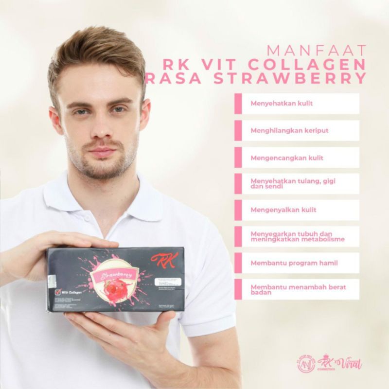 RK VIT COLLAGEN STRAWBERRY