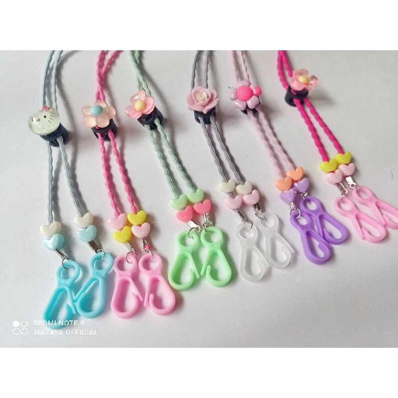KONEKTOR CANTIK KONEKTOR MASKER CANTOLAN MASKER STRAP MASKER TALI MASKER KONEKTOR BUNGA KONEKTOR LUC