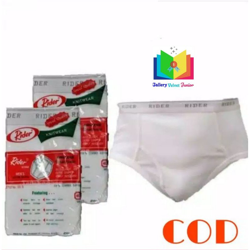1pcs _ CD RIDER 125B /CD RIDER MURAH/CD PRIA BRANDED/CD PRIA BAGUS/CELANA DALAM PRIA
