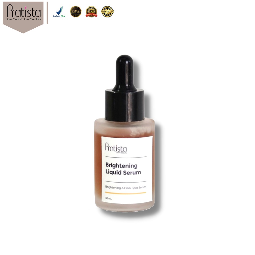 Serum Penghilang Flek Hitam Bekas Jerawat di Wajah - Brightening Liquid Serum Pratista