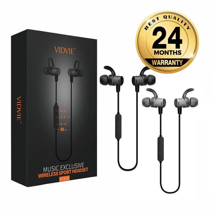 JUAL Vidvie Sport Wireless Earphone BT816 Bluetooth / Headset / Handsfree MURAH