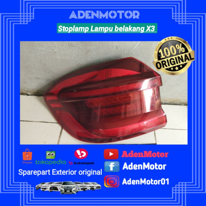 Stoplamp lampu belakang Bmw x3 original lampu rem mundur stop lamp