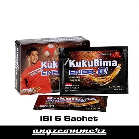 

SIDOMUNCUL Kuku Bima Ener G Kopi 6 Sachet