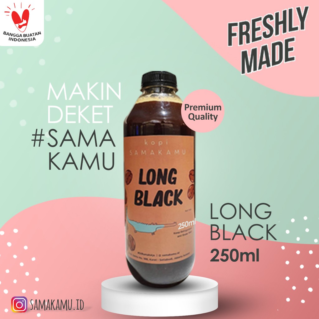 

Black Coffee SAMAKAMU 250ML || Made By Order || High Ingredients Only