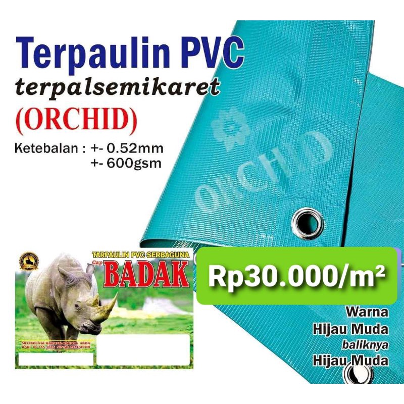 Terpal orchid/ terpaulin pvc uk. 3x4