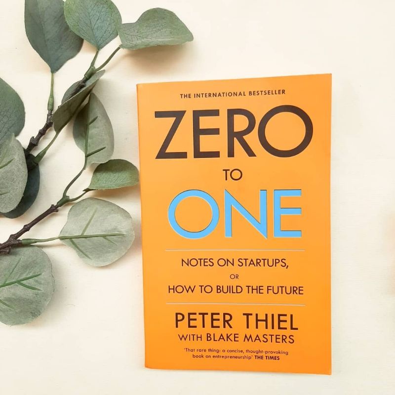 Zero to One by Peter Thiel | Buku import preloved bekas
